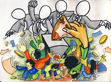 Pemilu 2014, Politik Uang Berlangsung Masif 